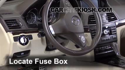 2010 Mercedes-Benz E350 3.5L V6 Coupe (2 Door) Fusible (interior) Cambio